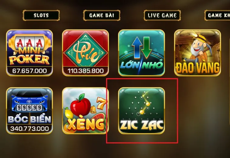 Tìm Hiểu Cách Chơi Game Nhanh ZicZac Tại U888 Hấp Dẫn